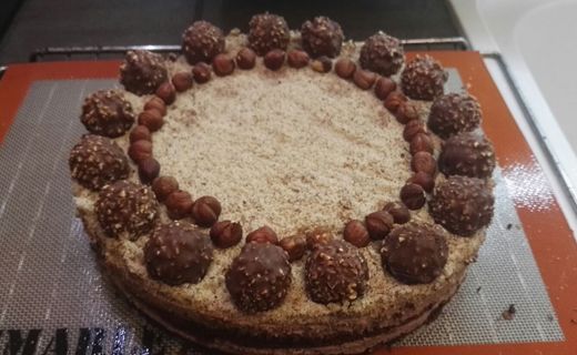 Cheese Cake Ferrero Rocher Cook In Guy Demarle