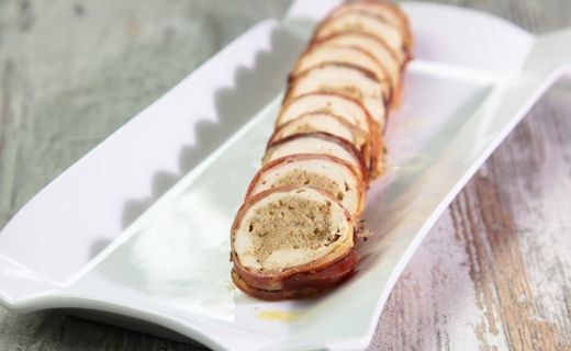 Rotolo Di Pollo Farcito Cook In Guy Demarle